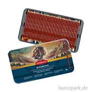 Artikelbild des Artikels “Derwent DRAWING, 36 weiche Sepia-Stifte im Metalletui “