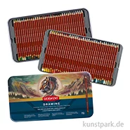 Artikelbild des Artikels “Derwent DRAWING, 72 weiche Sepia-Stifte im Metalletui “