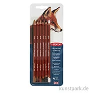 Artikelbild des Artikels “Derwent DRAWING, 6 weiche Sepia-Stifte sortiert “