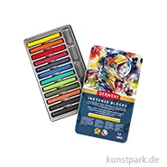 Artikelbild des Artikels “Derwent INKTENSE, 12 Aquarellkreide Blöcke im Metalletui “