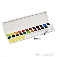Artikelbild des Artikels “Derwent INKTENSE Studio-Aquarellkasten, 24 halbe Näpfchen “
