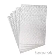 Artikelbild des Artikels “Designkarton Gold - Christliche Fische, DIN A4, 5 Blatt, 200g “
