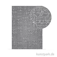 Artikelbild des Artikels “Designkarton Kondolenz - Wörter, DIN A4, 200 g “