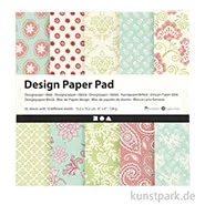Artikelbild des Artikels “Designpapier-Block Flieder 50 Blätter mit 10 Motiven “