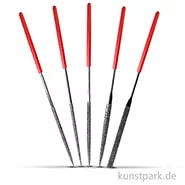 Artikelbild des Artikels “Diamantsteinfeilen 5er-Set, gerade mit Plastikgriff, Profiqualität “