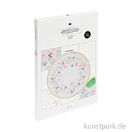 Artikelbild des Artikels “Diamond Painting Set, Blumenkranz, Durchmesser 20 cm, 14-teilig “
