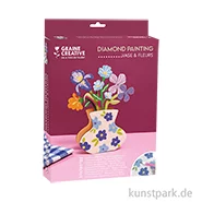 Artikelbild des Artikels “Diamond Painting Set - Blumenvase, Blau “