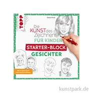 Artikelbild des Artikels “Die Kunst des Zeichnens Kinder Starter-Block - Gesichter, Topp Verlag “