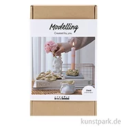 Artikelbild des Artikels “DIY Bastelset - Kerzenhalter + Vasen mit Muscheln Modellieren “