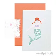 Artikelbild des Artikels “DIY Card - Mermaid, Meerjungfrauen “