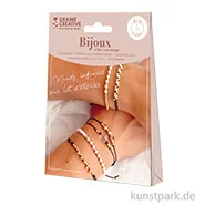 Artikelbild des Artikels “DIY Schmuck Bastelset - Armbänder, Gold, Schwarz, Weiß “