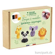 Artikelbild des Artikels “DIY Set - Kerzen mit Modellierwachs - Wilde Tiere “