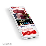 Artikelbild des Artikels “edding 1200 Metallic Colourpen Set, Metallschachtel mit 6 Farben “