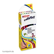 Artikelbild des Artikels “edding 15 FUNTASTICS Kinder-Fasermaler Set mit 18 Farben “