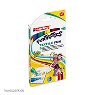 Artikelbild des Artikels “edding 17 FUNTASTICS Kinder-Fasermaler Set - Textile Fun mit 5 Farben “