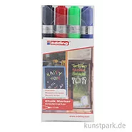 Artikelbild des Artikels “edding 4095 Kreide-Marker Set, Etui mit 4 Farben “