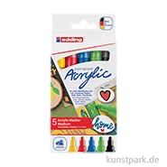 Artikelbild des Artikels “edding 5100 Acrylmarker Medium, 2-3 mm, 5er Set - Basic “