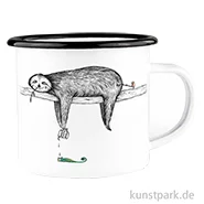 Artikelbild des Artikels “Emailletasse - Faultier, 500 ml “