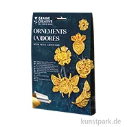 Artikelbild des Artikels “Embossing Bastelset zum Metall prägen - Ornamente, Gold “