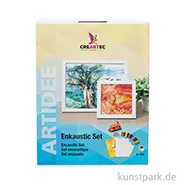 Artikelbild des Artikels “Encaustic Einsteiger Set, 55-teilig inklusive Maleisen “