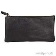 Artikelbild des Artikels “Etui im Retrostyle aus Leder - Schwarz, Flach “