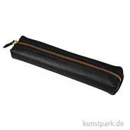 Artikelbild des Artikels “Etui im Retrostyle aus Leder - Schwarz, Klein, Rund “