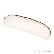 Artikelbild des Artikels “Etui im Retrostyle aus Leder - Weiß, Trapezförmig “