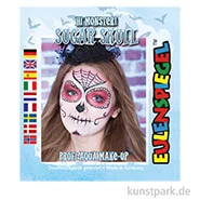 Artikelbild des Artikels “Eulenspiegel Motiv-Set Sugar Skull mit 4 Farben und Zubehör “