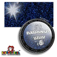 Artikelbild des Artikels “Eulenspiegel Tattoo-Glitzer 6 g Dose | Königs-Blau“
