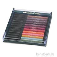 Artikelbild des Artikels “Faber-Castell PITT Artist Pen Brush - 12 Tuschestifte, Erde “