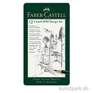 Artikelbild des Artikels “Faber-Castell 9000 Design, 12 Bleistifte im Metalletui “
