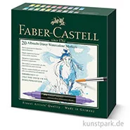 Artikelbild des Artikels “Faber-Castell ALBRECHT DÜRER, 20 Aquarellmarker im Etui “