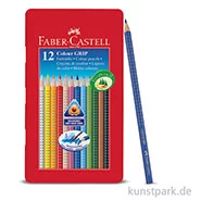 Artikelbild des Artikels “Faber-Castell COLOUR GRIP, 12 Buntstifte im Metalletui “