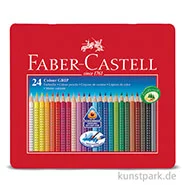 Artikelbild des Artikels “Faber-Castell COLOUR GRIP, 24 Buntstifte im Metalletui “