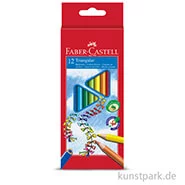 Artikelbild des Artikels “Faber-Castell TRIANGULAR, 12 Buntstifte im Kartonetui “