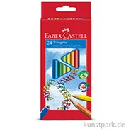Artikelbild des Artikels “Faber-Castell TRIANGULAR, 24 Buntstifte im Kartonetui “