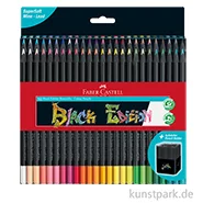 Artikelbild des Artikels “Faber-Castell Buntstifte Black Edition, 50er Kartonetui “