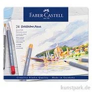 Artikelbild des Artikels “Faber-Castell GOLDFABER Aqua, 24 Aquarellstifte im Metalletui “