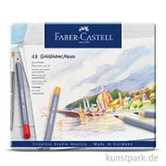 Artikelbild des Artikels “Faber-Castell GOLDFABER Aqua, 48 Aquarellstifte im Metalletui “