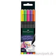 Artikelbild des Artikels “Faber-Castell Grip Fineliner 0,4 mm - 5er Etui - Neon “