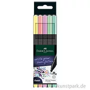 Artikelbild des Artikels “Faber-Castell Grip Fineliner 0,4 mm - 5er Etui - Pastell “
