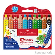 Artikelbild des Artikels “Faber-Castell Grippy Buntstifte für Kinder, 10er Set “