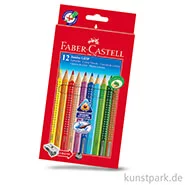 Artikelbild des Artikels “Faber-Castell JUMBO Grip 12er Kartonetui mit Spitzer “