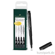 Artikelbild des Artikels “Faber-Castell PITT Artist Pen Tuschestifte - 4er Set schwarz, F+M+S+XS “