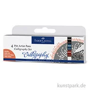 Artikelbild des Artikels “Faber-Castell PITT Artist Pen Calligraphy - 4er Set Essential “