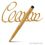 Artikelbild des Artikels “Faber-Castell PITT Artist Pen Calligraphy einzeln Stift | 268 Grüngold“