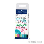 Artikelbild des Artikels “Faber-Castell PITT Artist Pen Handlettering 6er Set - Pastelltöne “