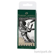 Artikelbild des Artikels “Faber-Castell PITT Artist Pen Tuschestifte - 6er Set - Schwarz “