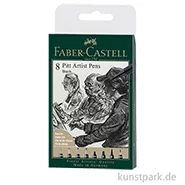Artikelbild des Artikels “Faber-Castell PITT Artist Pen Tuschestifte - 8er Set - Schwarz “