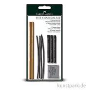 Artikelbild des Artikels “Faber-Castell PITT Charcoal Zeichenkohle Set mit Zubehör “